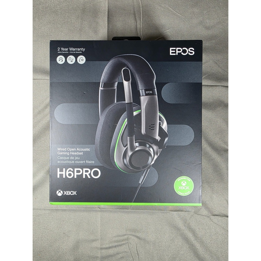 EPOS H6PRO Wired Open Acoustic Gaming Headset for Xbox / PC (Works on PS5)‎